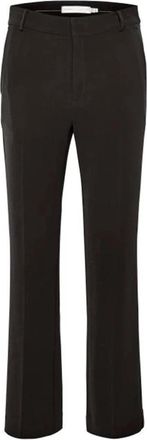 Inwear Zwarte Bootcut Broek - Dames - Wijde Broeken - Zwart - 3XL - Broeken