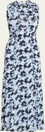 Ulla Johnson Isabelle Sleeveless Ruffle Jersey Dress