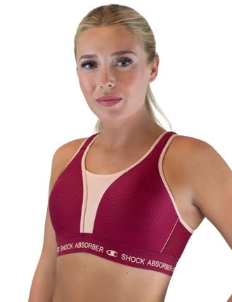 Champion Womens Sports Bra, (Pink/Tibetan Red), 34B