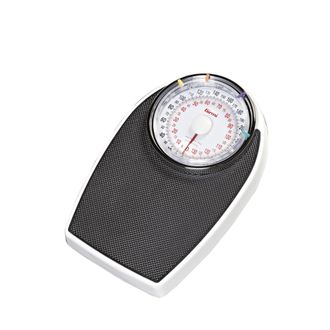 Girmi Girmi Bp55 Ovalado Negro, Blanco B&aacute;scula De Ba&ntilde;o Anal&oacute;gica