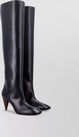 Stella McCartney leather knee-high boots