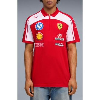 Puma Scuderia Ferrari Replica Polo in Puma Red at Nordstrom, Size Xx-Large