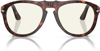 Persol Sunglasses Po0649 24/Bl Brown/Grey Unisex Photochromic