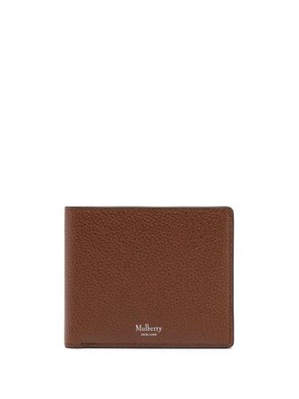 Mulberry eight card wallet - men - Leather - One Size - Brown
