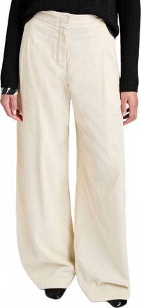 Proenza Schouler Aria Wide-Leg Pant In Off White