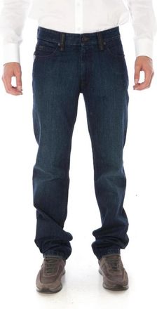 Armani Jeans Jeans - Heren - Regular Fit Jeans - Blauw - W32 - Katoen - Jeans