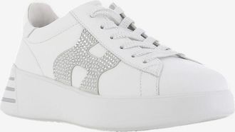 Hogan Sneakers aus Leder mit Keilabsatz Rebel