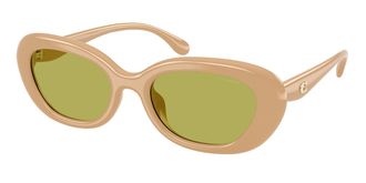 Coach HC8448U CDP35 5929/2 Womens Sunglasses Brown Size 54