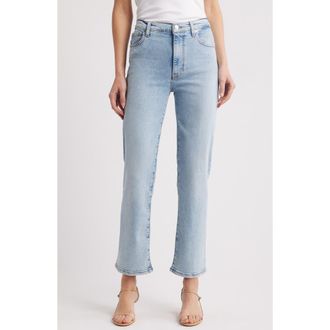 Frame Denim Le Sleek High Waist Ankle Straight Leg Jeans in Tribute at Nordstrom Rack, Size 28