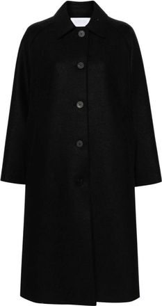 Harris Wharf London Donna, Cappotti, Nero, XS, new