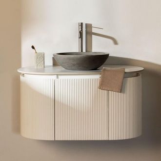Sklum Conjunto De Muebles De Ba&ntilde;o En Madera Carsone Sklum