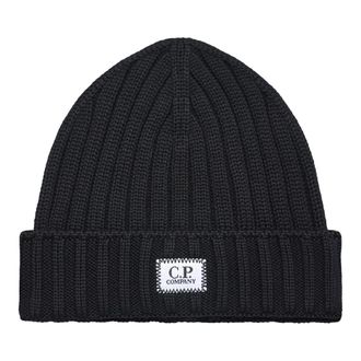 C.P. Company C.p. Company, Heren, Accessoires, Zwart, Maat: ONE Size Wol