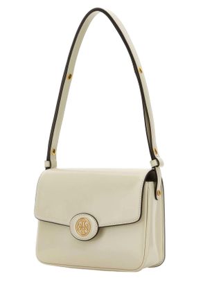 Tory Burch Robinson Shoulder Bag - Beige