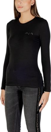 A|X Armani Exchange Cotton Long-Sleeve T-Shirt - Black