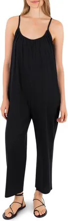 Hurley New Heights Jumpsuit in Black at Nordstrom, Size X-Small
