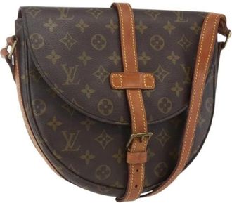 Louis Vuitton Pre-owned Cross Body Bags, female, Brown, Size: ONE SIZE Pre-owned Canvas Cross Body Bag