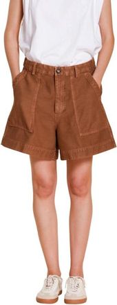 Mason's Dallas Cargo Bermuda - Dames - Korte Broeken - Bruin - XS - Katoen - Korte Broeken