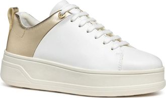 Geox Witte Vrijetijdssneakers voor Vrouwen - Dames - Sneakers - Wit - 38 EU - Polyester - Schoenen
