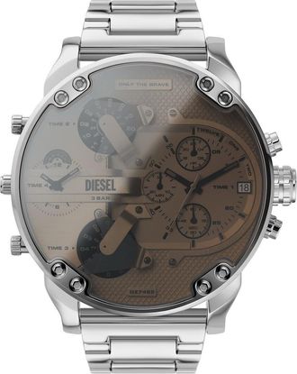Diesel Mr. Daddy 2.0 Chronograph Quartz Bracelet Watch, 57mm in Silver at Nordstrom Rack