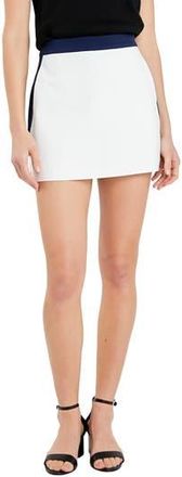 English Factory Colorblock Skort in White/navy at Nordstrom Rack, Size X-Small