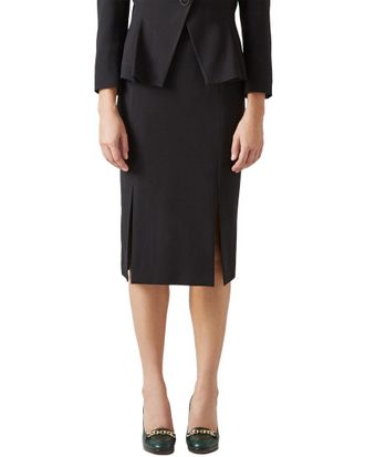 L.k. Bennett Sky Pencil Skirt