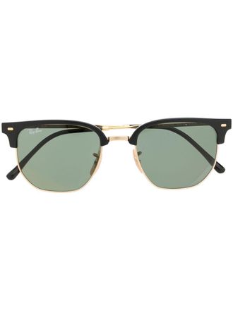Ray-Ban Occhiali da sole con montatura a contrasto - Nero