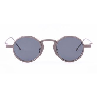Thom Browne Sunglasses, female, Gray, Size: ONE SIZE Round Sunglasses