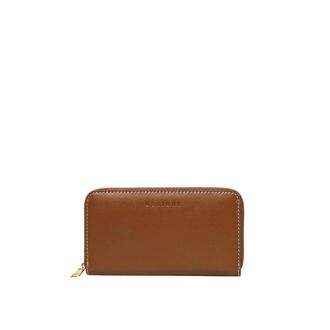 Orciani Wallets & Cardholders, female, Brown, Size: ONE SIZE Wallet with Zip Closure