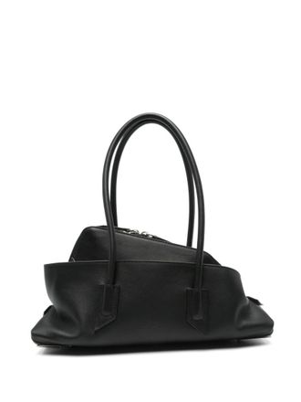 The Attico Black La Passeggiata Small Shoulder Bag