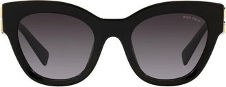 Miu Miu Sunglasses, unisex, Black, Size: 51 MM MU 01Ys Sunglasses