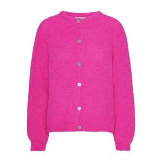 Americandreams Americandreams, Truien & Vesten, Dames, Roze, S, Wol, Susan Alpaca Vest