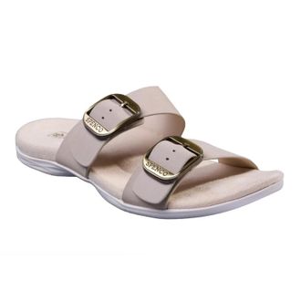 Spenco Vista SP1065 Sandals Womens Wide Gray Morn Arch Support Slides HAWK1223