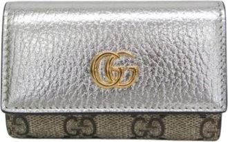 Gucci Pre-owned Leren Sleutelhanger - unisex - Vintage Accessoires - Veelkleurig - ONE Size - Leer - Vintage