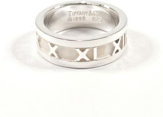 Tiffany & Co. Silver Silver 925 Band Ring (Pre-Owned)