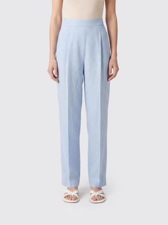Agnona Linen Tailored Trousers