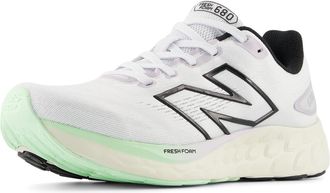 New Balance Womens 680 Sneaker, White, 5.5 UK