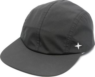 Stone Island Embroidered Cap - Mens - Polyester