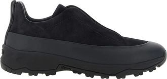 Ermenegildo Zegna Schoenen, Heren, Blauw, 43 EU, Su&egrave;de, Triple Stitch Monte Sneakers
