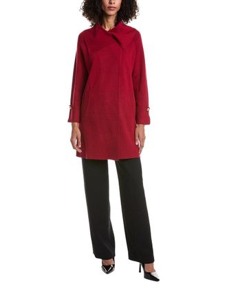 Joseph Ribkoff Knit Wool-Blend Coat