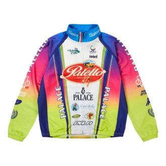 Palace Palello Cycling Zip Jacket Rainbow P30ES240