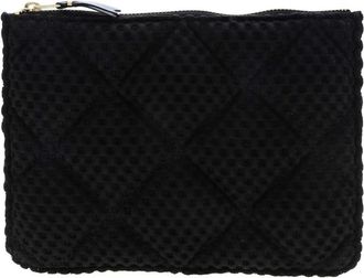 Comme Des Gar&ccedil;ons Pouch Tourtoise - Dames - Clutches - Zwart - ONE Size - Leer - Tassen
