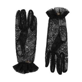 Valentino Garavani Mujer, Accesorios, Negro, Talla: 9 IN