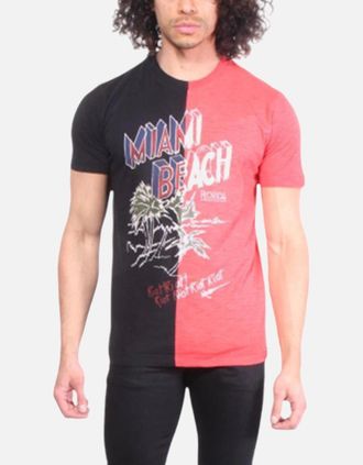 Diesel Mens DIESEL T JOE NG Mens T shirts Crew Neck Graphic Print Casual Cotton Summer Tee - Red - Size: 40