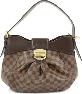 Louis Vuitton Sistina Damier Brown Canvas Handbag (Pre-Owned)