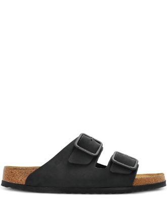 Birkenstock Arizona sandalen met gesp - Zwart