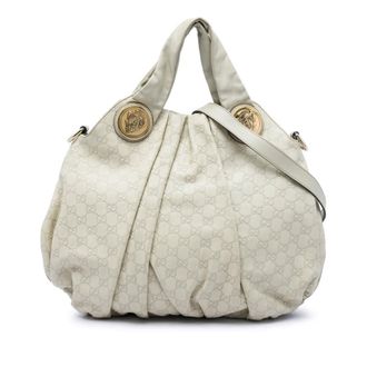 Gucci Pre-owned Gucci Large Guccissima Hysteria Satchel Ladies CW44MBLSB1VO95AX