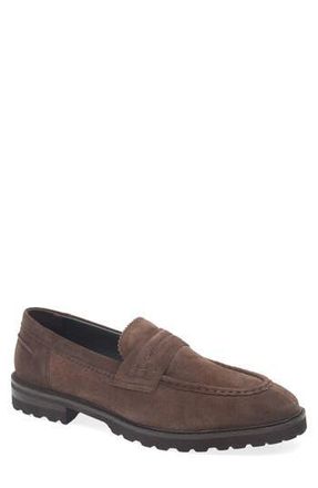 Steve Madden Merced Penny Loafer in Chocolate at Nordstrom Rack, Size 10.5