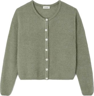 American Vintage Vitow Cardigan - Dames - Truien - Groen - Maat: S Wol