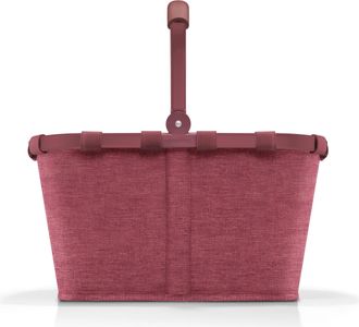 Reisenthel Einkaufskorb REISENTHEL Carrybag, Damen, bordeaux, Polyester, Einkaufsk&ouml;rbe Einkaufskorb, Aus recyceltem Material