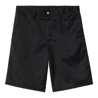 Carhartt Work in Progress Korte Broeken, Heren, Zwart, W33, Katoen, The Simple Short